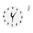thumbnail image 1 of Reloj De Pared De Bailarina De Playa, Muñeca De Resina De Bailarina De Ballet, Estatua De Dama, Danza Silenciosa, Adorno Decorativo Encantador, Colección De Figuritas Para Mesa, Cocina,, 1 of 8