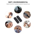 thumbnail image 2 of 2 anillos de silicona para correa de reloj, presillas móviles, compatible con Garmin Fenix 5X (negro, diámetro interior: 26 mm), 2 of 7