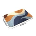 thumbnail image 3 of Roiihwy Bath Mat, Ultra Absorbent Quick Dry Bathroom Floor Mats-Rubber Non-Slip Thin Bathroom Rug Fit Under Door, Faux Suede Surface Shower Rug for Bathtub, Sink, Shower Room, 3 of 6