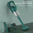thumbnail image 2 of Portable Cordless Car Vacuum Rechargeable Car Vacuum Cleaner for Home Improvement Tools - Green, 2 of 5