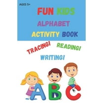 Fun Kids Alphabet Activity Book: Tracing Letters A-Z (Paperback)