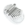 thumbnail image 1 of Yeacher Kalimba 8 Touches Mini Pouce Piano Doigt Piano Clavier Acrylique Transparent Instrument de Musique, 1 of 8