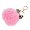 thumbnail image 2 of STRANDCHIC Keychain Pink Leopard Print Keyring Bag Pendant 3Pack 3.1x2.8in, 2 of 8