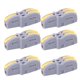 thumbnail image 3 of Terminal wiring block wire connector 20Pcs Quick Terminal Block 1 in 2 out Wire Connector TShape PushType Wiring Splitter SPLF12AYellow, 3 of 8