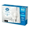 thumbnail image 1 of Great Value 60W A19 Daylight LED bulbs 8-pack, 1 of 2