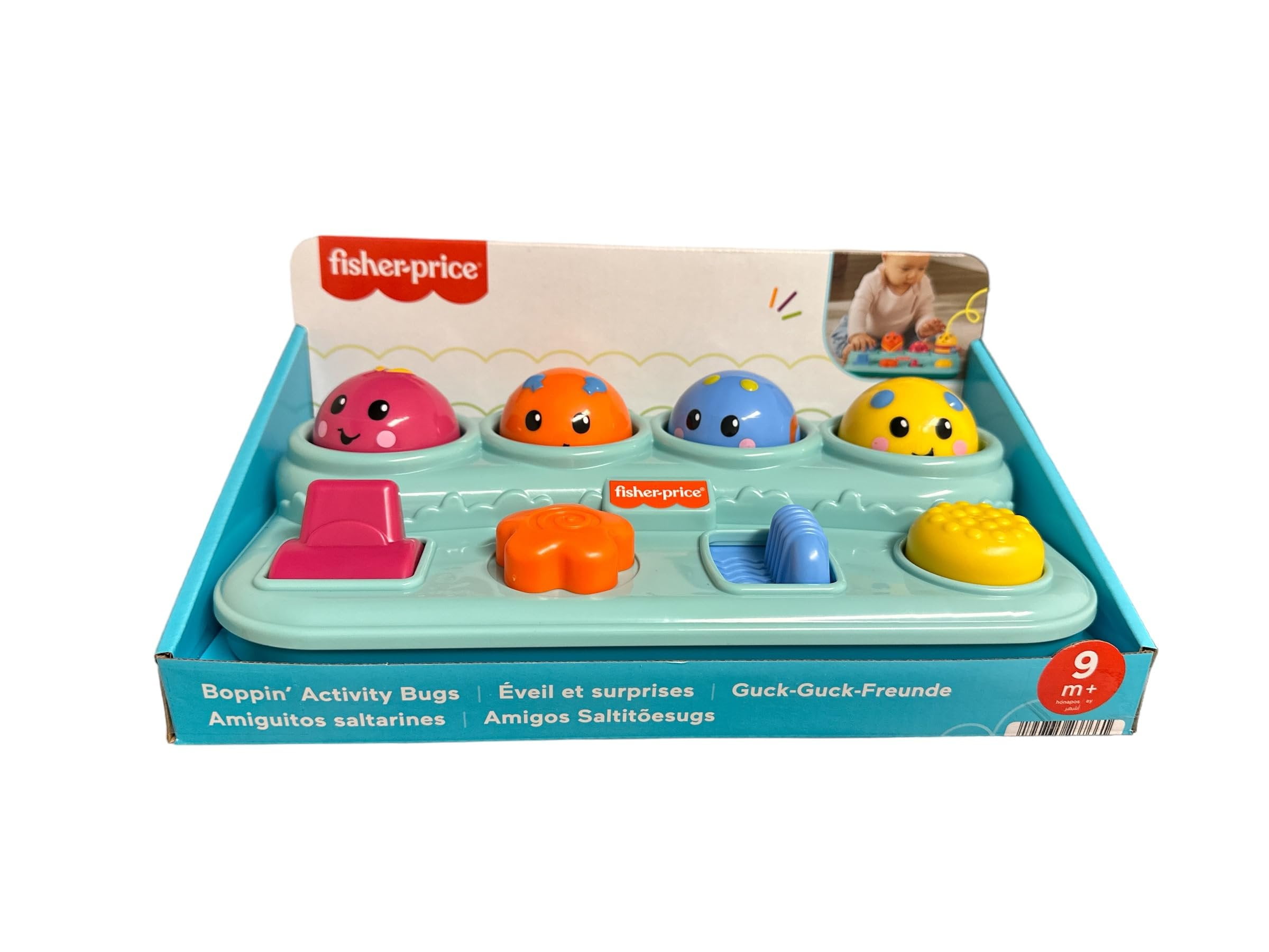 TURN UP TOYS BUG BUG-BJ- ソフビ SOFVI Fisher Price MTTHXT22 Boppin Activity Bugs Refresh Pop-Up