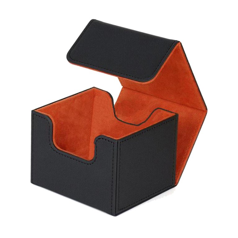 Large Capacity PU Leather 400+ Trading Cards Storage Box