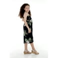 thumbnail image 2 of Girl Hawaiian Halter Dress in Pineapple Garden Black Size 4, 2 of 5