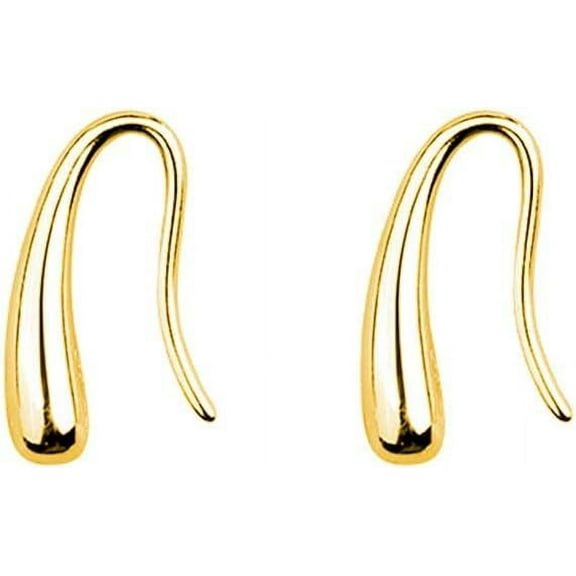 925 Sterling Silver Teardrop Earrings Drop for Women Teens Waterdrop Earrings Small Hook Earrings