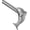 Pewter, variant on Urbanest Adjustable Single Curtain Rod Set Fish Finials – 3/4 - Inch Diameter, With Cottage Rod, 28–48 Inches