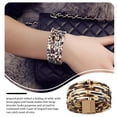 thumbnail image 4 of SANAG Women Girls Bracelets Earrings Leopard Print Set Pendant Attractive Wristband Vintage Style Fashion Jewelry, 4 of 7