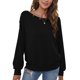 thumbnail image 1 of Camisa Suelta De Manga Larga para Mujer,Camisa para Mujer, Jersey De Cuello Redondo, Camisa De Manga Larga para Mujer, Top De Mujer con Un Hombro, Creado Magistralmente, 1 of 6