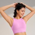 thumbnail image 4 of Mingw Sports Bras for Women Women's Sports Non Slip Underband Wide Side Panels Wear Alone for Running and Gym, 4 of 5