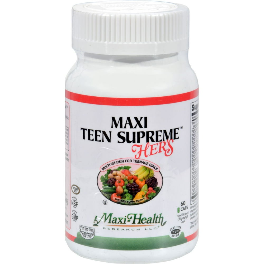 Maxi Health Maxi Teen Supreme Hers 60 Capsules