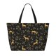 thumbnail image 2 of Easygdp Christmas Gold Deers1 Bolsa de Viaje de Playa de Gran Capacidad, Bolsa Tote Perfecta para la Playa, Escapadas de Fin de Semana y Viajes, 2 of 7