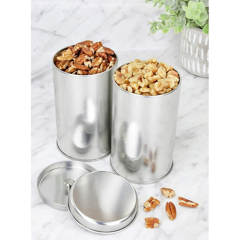 Round Containers - Stainless Steel