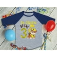 thumbnail image 6 of Tstars Boys 3rd Birthday Gift Shirt Birthday Gift for 3 Year Old Paw Patrol Rubble Digging Birthday Shirts for Boy Graphic Tee B Day Birthday Party 3-4 Sleeve Baseball Jersey Toddler Shirt, 6 of 7