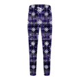 thumbnail image 4 of Pantalones largos para hombre, pantalones deportivos ajustados para correr, pantalones deportivos con cordón, pantalones con estampado navideño, pantalones para hombre, 4 of 5