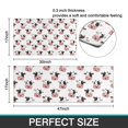 thumbnail image 7 of White Cow Face Pattern Kitchen Rugs Sets Of 2,Anti Fatigue Kitchen Mat Rugs Non Slip Washable,Decorative Kitchen Floor Mats for Kitchen,Sink,Laundry,17"x30"+17"x47", 7 of 7