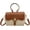 Brown, variant on Kukuzhu Hobo Bag for Women PU Leather Crossbody Shoulder Bag Handbag Small Totes Fashion Elegant Purse Satchels