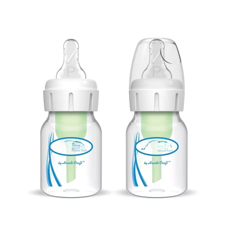 Dr. Brown's 2oz Anti-Colic Options+ Narrow Baby Bottle with Preemie Flow Nipple - 0m+