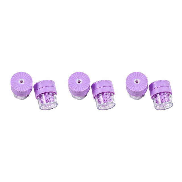 Vogacara Herramienta de limpieza de lentes de contacto, portátil, reutilizable, , para acampar, viajar, senderismo, lentes, contenedor de Type4 NO4