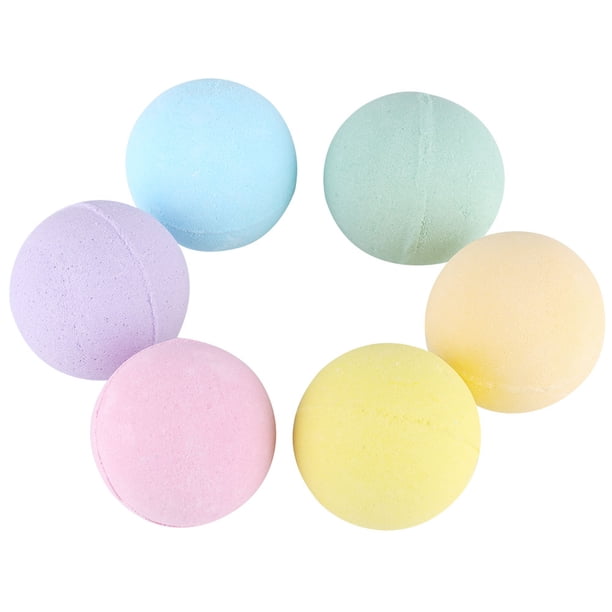 Fugacal Bola de sal de ba?o, bombas de ba?o de aromaterapia pura portátiles con espuma rica, para ni?as, ba?o de spa, ba?o de burbujas para mujeres Fugacal No se aplica