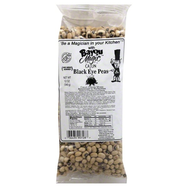 Bayou Magic Products Bayou Magic Black Eye Peas, 12 oz