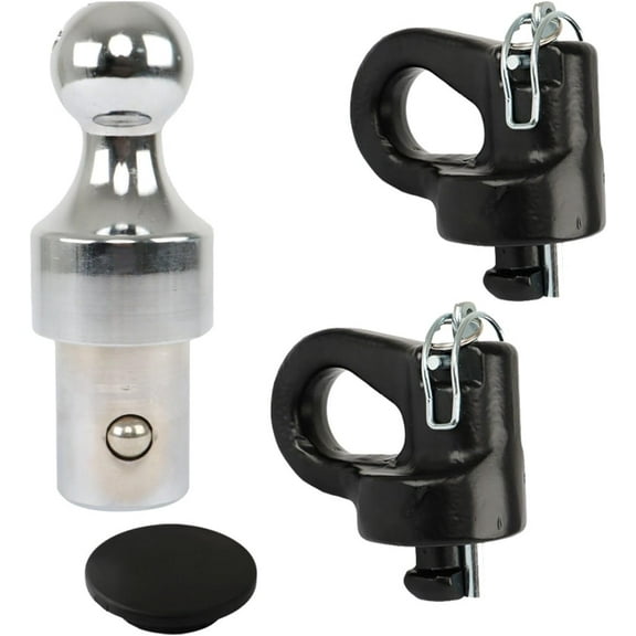 LABLT 2-5/16 Inch Gooseneck Ball & Chain Anchor Kit Replacement for Ford, 38000 lbs GTW / 9500 lbs VTW