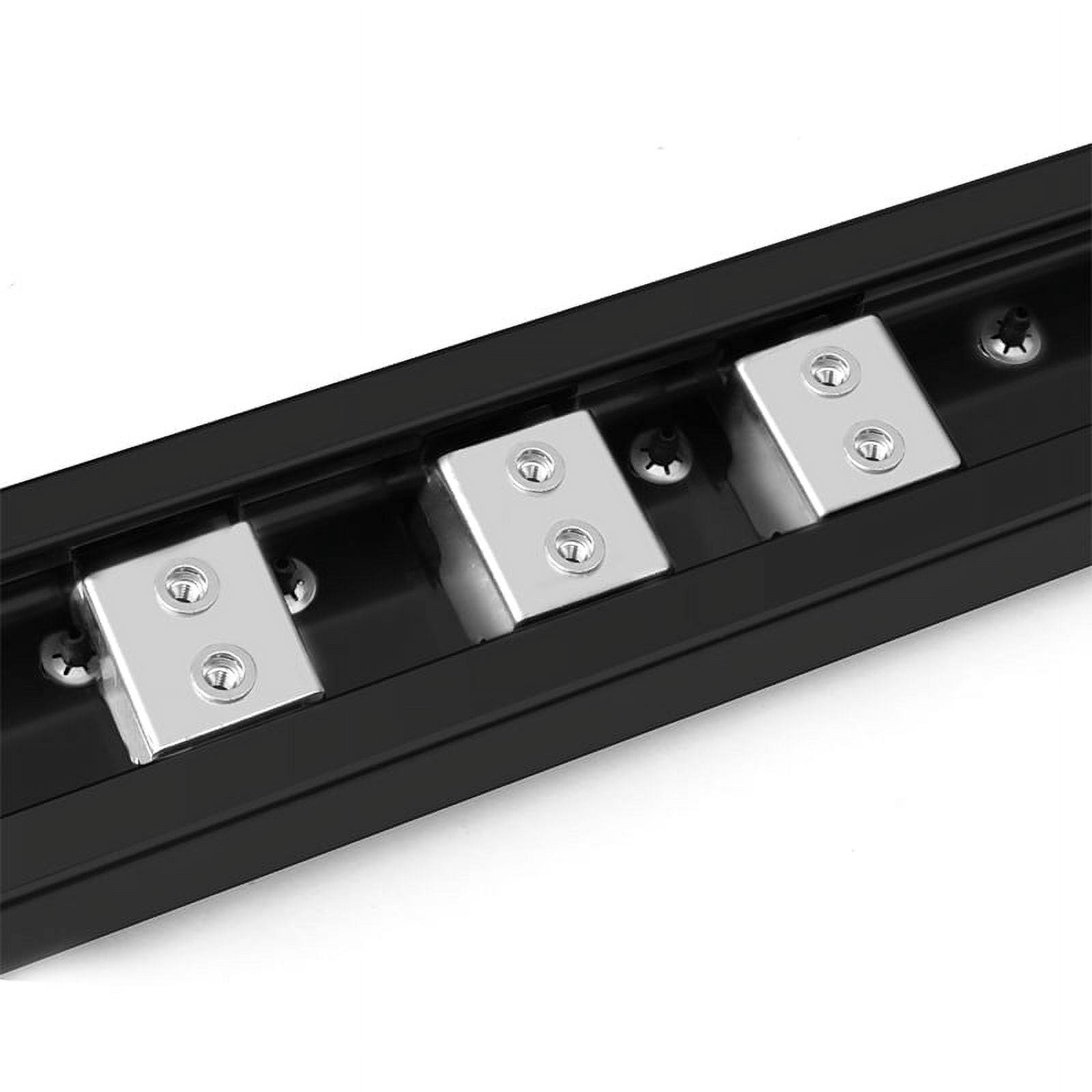 Ikon Motorsports Running Boards Compatible With 19-25 Ram 1500 Quad Cab OE Black Side Step Nerf Bars