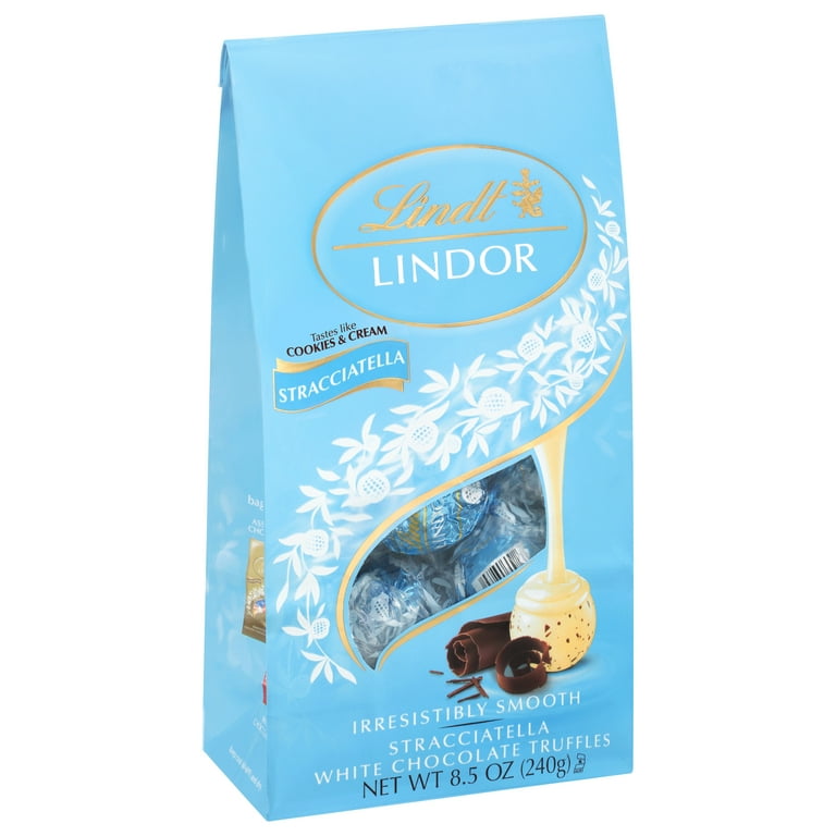 Lindt White Chocolate Lindor Truffles - 120ct