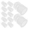 thumbnail image 4 of 100 tapones de plástico para tubos de ensayo, tapones de sellado para botellas de laboratorio, tapones sólidos para tubos de ensayo, tapones de plástico con alas para uso experimental, 4 of 8