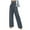 Gray, variant on XFLWAM Wide Leg Pants for Women Casual Dress Pants for Work High Waist Belted Palazzo Trousers with Pockets Black M