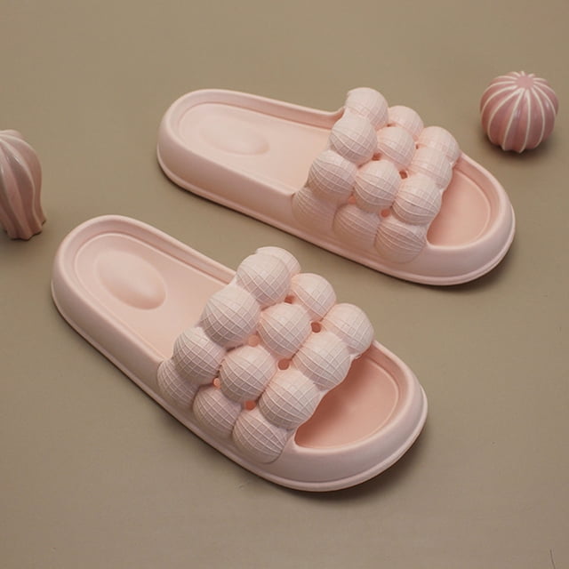 Lychee Slippers Women'S Spring New Style Indoor Couple'S Thick Sole Feet Feel Cool Slippers Wear Outside