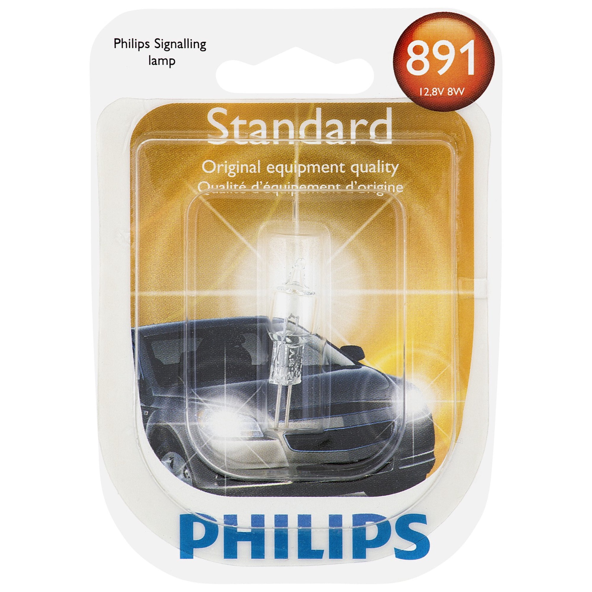 Philips Standard Fog Light 891, G4, Glass, Always Change In Pairs!