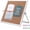 Silver, variant on 11.81"×15.74" Cork Board Bulletin Board, Double Sided Pin Board with Silver Aluminum Border, Desktop Small Cork Board with Stand Suitable for Home, Office, Desk Message Board or Picture Board