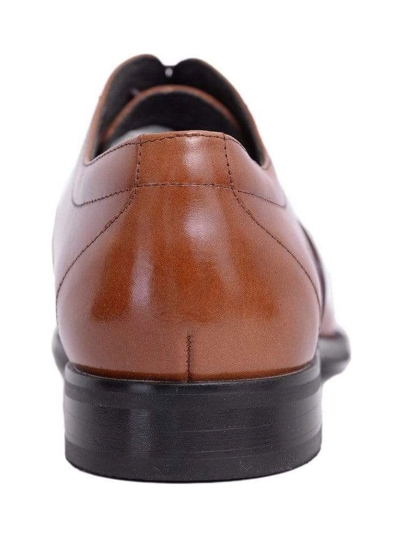 Stacy Adams Kordell Cognac Oxford Cap Toe Leather Dress 