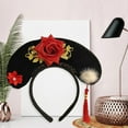 thumbnail image 1 of Diadema china Yinane diseño de flor Hanfu elegante decorativo pinza para el pelo antigua Estilo E, 1 of 8