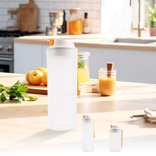 XWSHYW Aparatos de Utensilios de Cocina. Taza de Plástico Portátil de Mano, Taza de Proteína, Taza Deportiva para Fitness, Taza de Agua Al Aire Libre de 350Ml o 550Ml