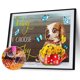 thumbnail image 1 of Cuadros Decorativos 5D diamante pintura Animal palabras completo redondo taladro Rhinestone DIY pared arte manualidades Tmvgtek embutido en tela, 1 of 9