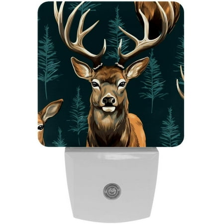 

Deer LED Square Night Light - Energy Efficient and Stylish Illumination for Bedrooms and Hallways - 200 Characters