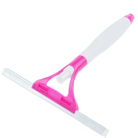 Multifunctional Spray-type Glass Cleaning Tool Brush Cleaner Handled Scraper Car Window Washing Tool