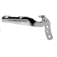 thumbnail image 3 of For Ford Escape 2020 2021 2022 Hood Hinge Passenger Side | Chrome | Steel | Replacement For FO1236189 | LJ6Z16796A, 3 of 4