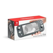 Restored Nintendo Switch Lite Gray With Power Cord (Refurbished)