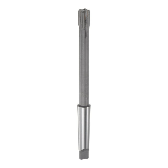 Unique Bargains 15mm Carbide Tip MT2 Morse Taper Shank Straight Flutes Machine Chucking Reamer Cutter