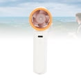 thumbnail image 1 of Portable Handheld  Fan, Battery Operated Fan Digital Display Type C Interface ABS PP 100 Speed Safe  for Camping Orange,Green,Purple, 1 of 7