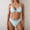 Light Blue, variant on Womens Bathing Suits Sexy Two Piece Bikini Swimwear Push Up High Waisted Swimsuit Summer Clothes