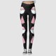 thumbnail image 2 of Gibobby pantalones de mujer Leggings deportivos estampados navideños de moda informal para mujer Leggings de moda (Negro, L), 2 of 5
