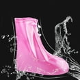 thumbnail image 4 of Willtoo Waterproof Shoes Cover, Rain Boot Shoe Covers, Reusable Women Men PVC Rubber Sole Overshoes Galoshes Protectors for Cycling Camping Travel, 4 of 4