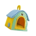 thumbnail image 4 of Casa cálida semicerrada para mascotas, cómoda casa para gatos con fondo antideslizante, lavable M, 4 of 8